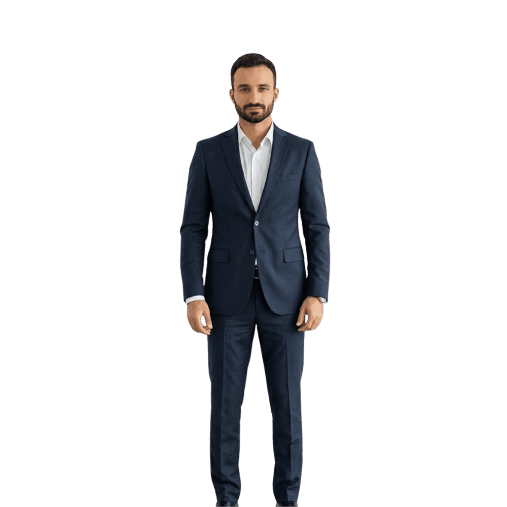 Charcoal Slim Suit Image